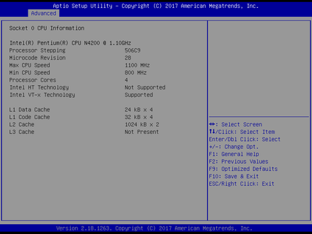 MITX-6986-CPU Configuration1